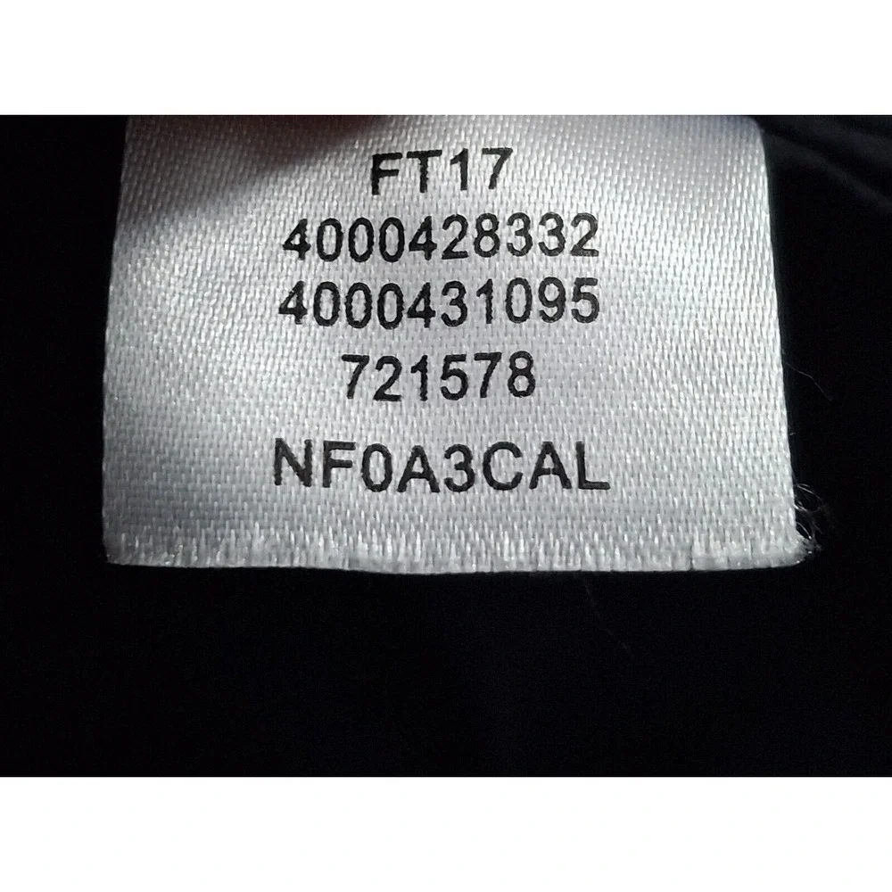 The North Face Pseudio Vest Girls Large Gray Black Full Zip Colorblock